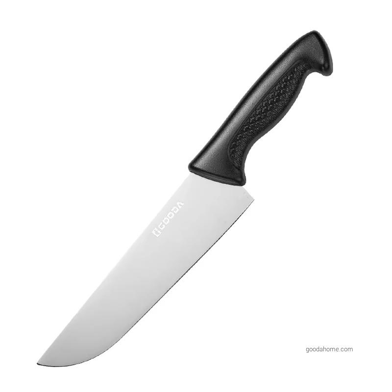 OEM Meat Cutter Breaking Knife Stainless Steel Custom logo PP Butcher Knife 8 Inch Butcher Knife