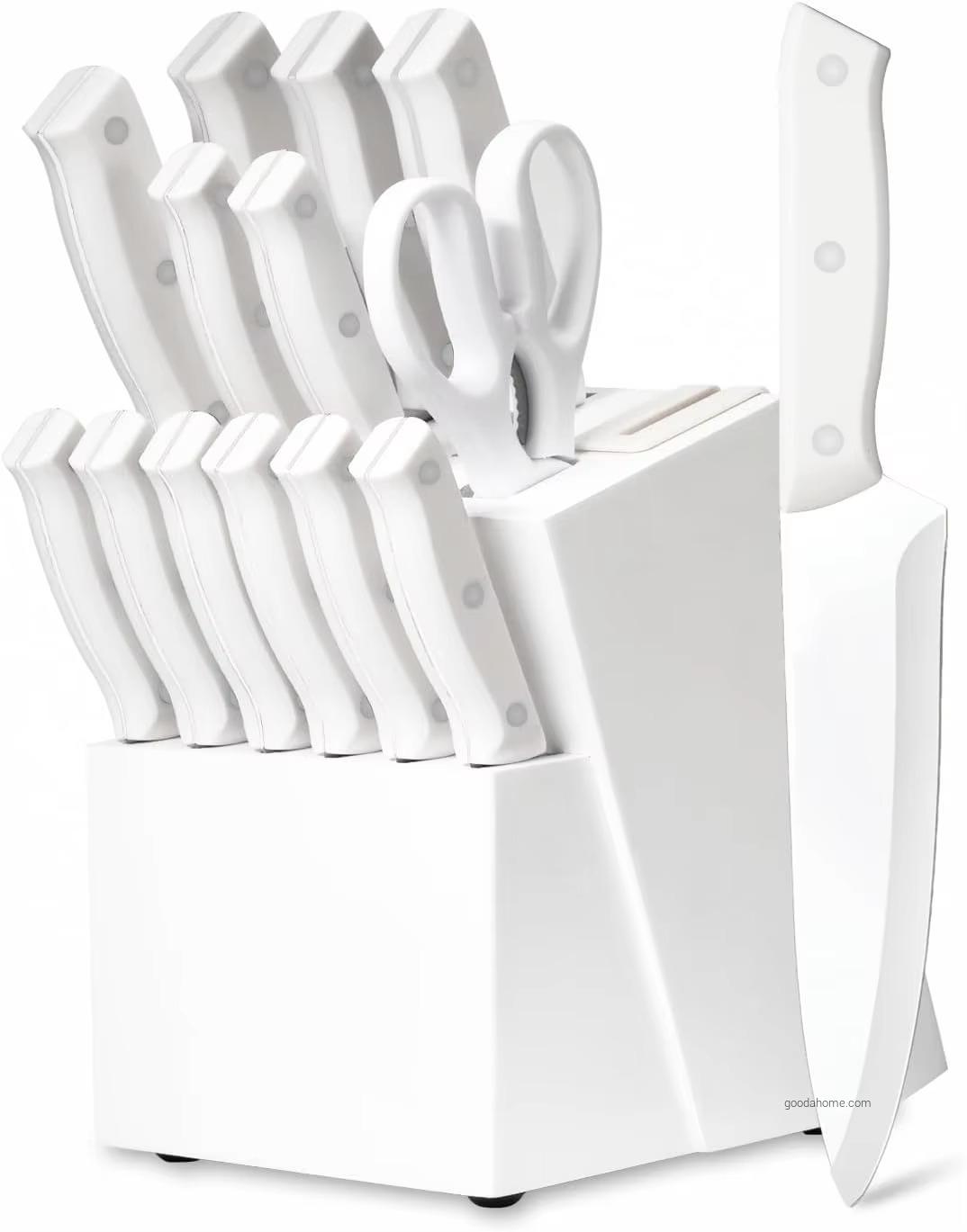 Couteaux De Cuisine Professional 3cr13 Stainless Steel Kitchen Knife Set High Carbon Steel Blade Chef Knife Set