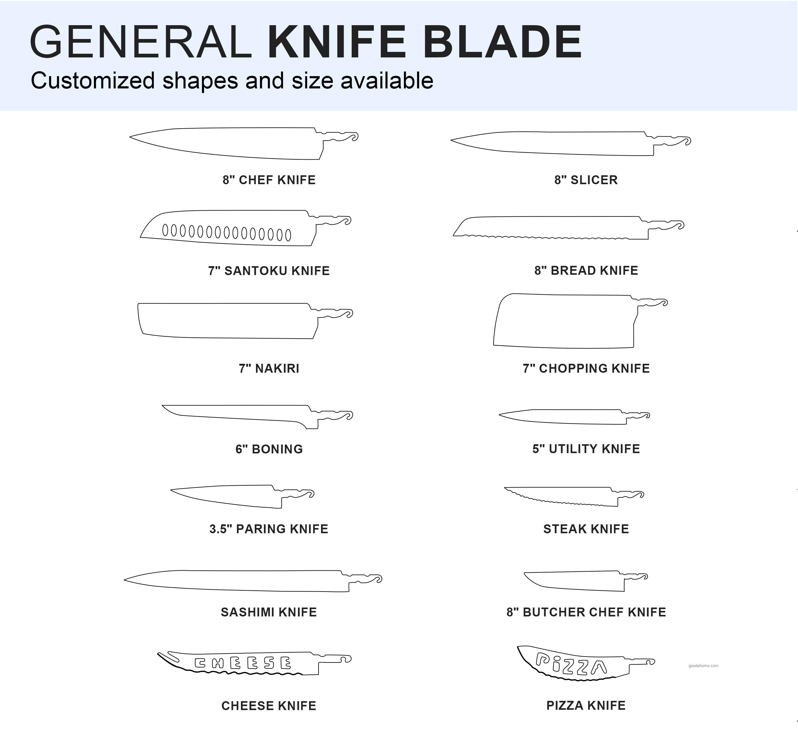 custom kitchen knife manufacturer